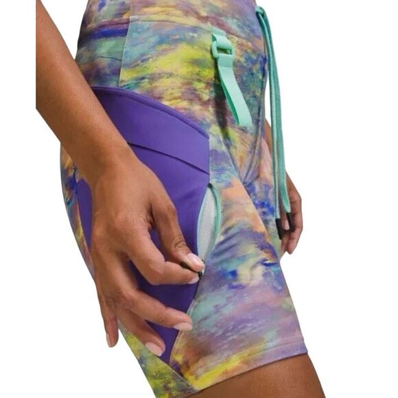 Lululemon Shorts Women's Size 4 Cargo Super High Rise Hiking Shorts 8" NWT $98 - Picture 6 of 8